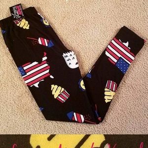 One size 3-14 leggings, USA